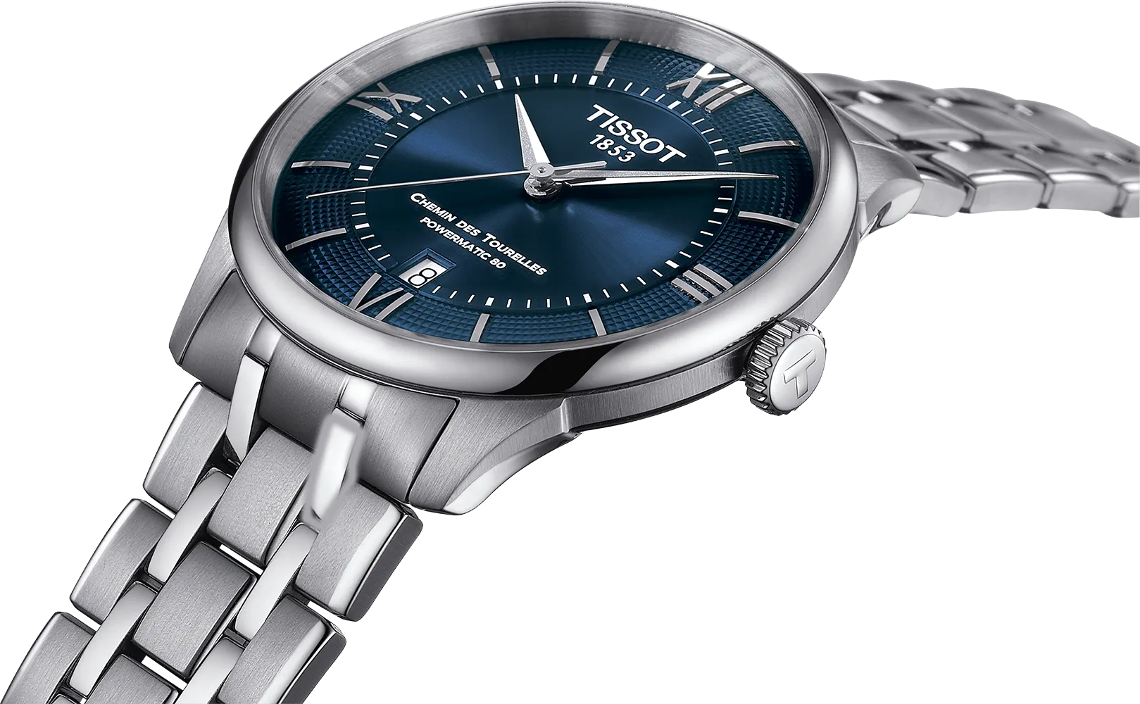 Tissot Chemin des Tourelles Powermatic 80 39mm Watch - T139.807.11.048.00 - 787588