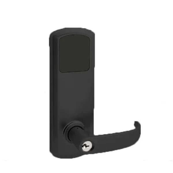 TownSteel - E-Genius 5000 - Interconnected Electronic Touch Keypad Lock - Entry - RFID & Wi-Fi - 4" - On Center - Right Handed - Flat Black - Grade 1