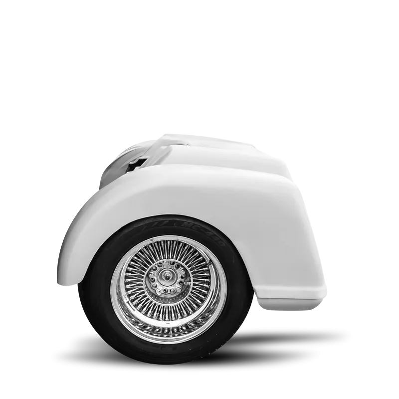 TRIKE BODY KIT WITH AXLE AND SWING ARM