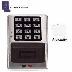 Trilogy PDK3000 -  Weatherproof Digital PROX Access Control Keypads w/ Audit Trail  - Satin Chrome - 26D (Alarm Lock)