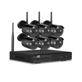 UL-TECH 1080P 8CH Wireless Security Camera NVR Video