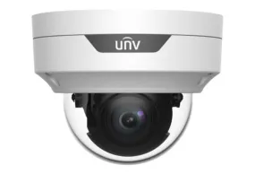 UNIVIEW IPC3534SR3-DVPZ-F: 4MP LightHunter IR Dome Camera w/ Varifocal Lens