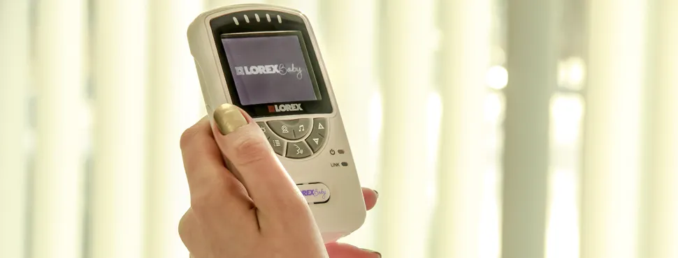 Video baby monitor with 3 wireless cameras