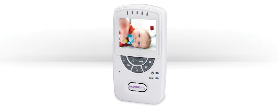 Video baby monitor with 3 wireless cameras