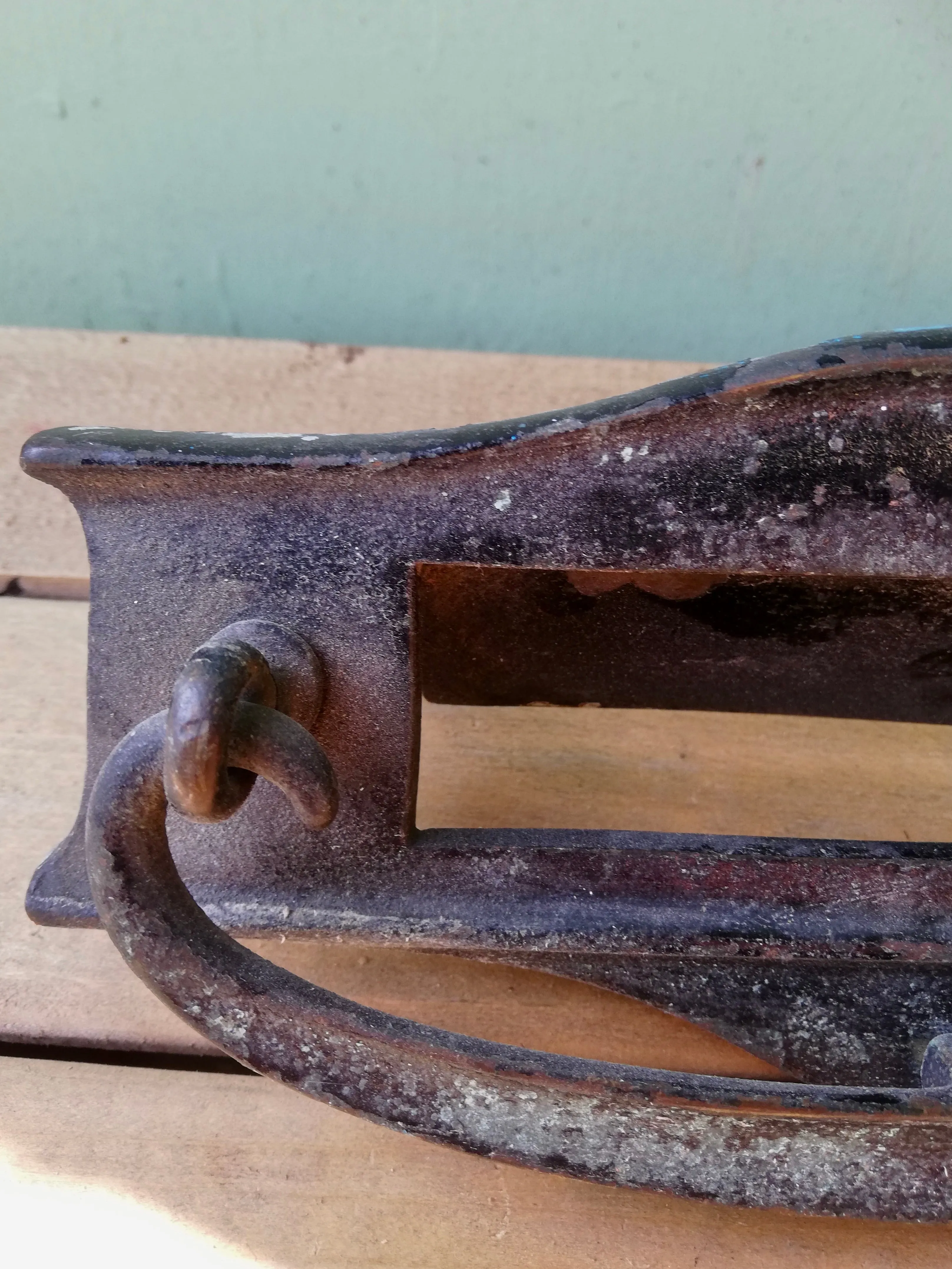 Vintage door letterbox