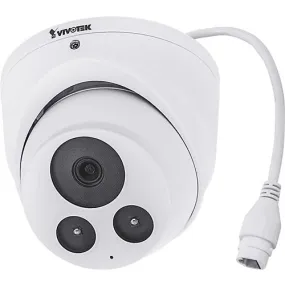 VIVOTEK  IT9380-HF2 5MP WDR Pro Smart IR Turret IP Camera, 2.8mm Fixed Lens, White