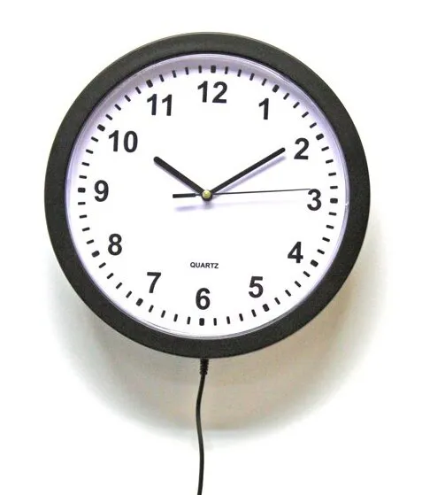 Wall Clock 4K Hidden Camera DVR