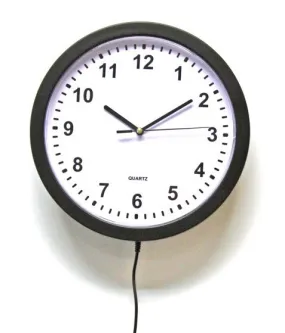 Wall Clock 4K Hidden Camera DVR