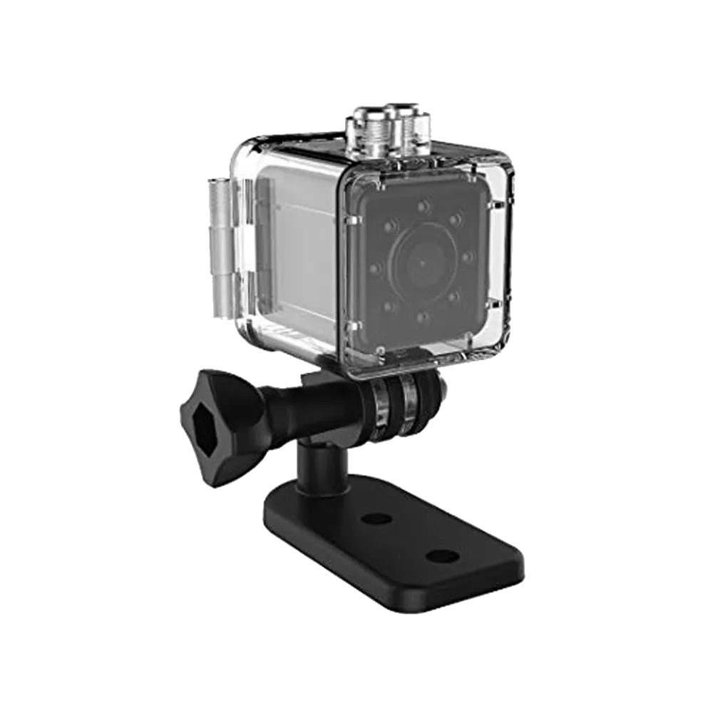 Waterproof Mini Cube Wi-Fi Camera with Night Vision & Wide Angle