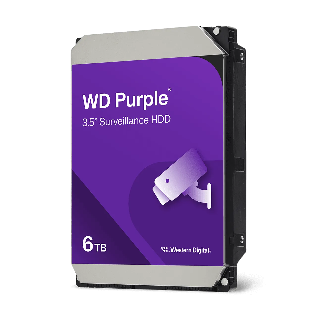 WD 6TB Purple WD64PURZ Surveillance 3.5" SATA 5400rpm 256MB Cache HDD