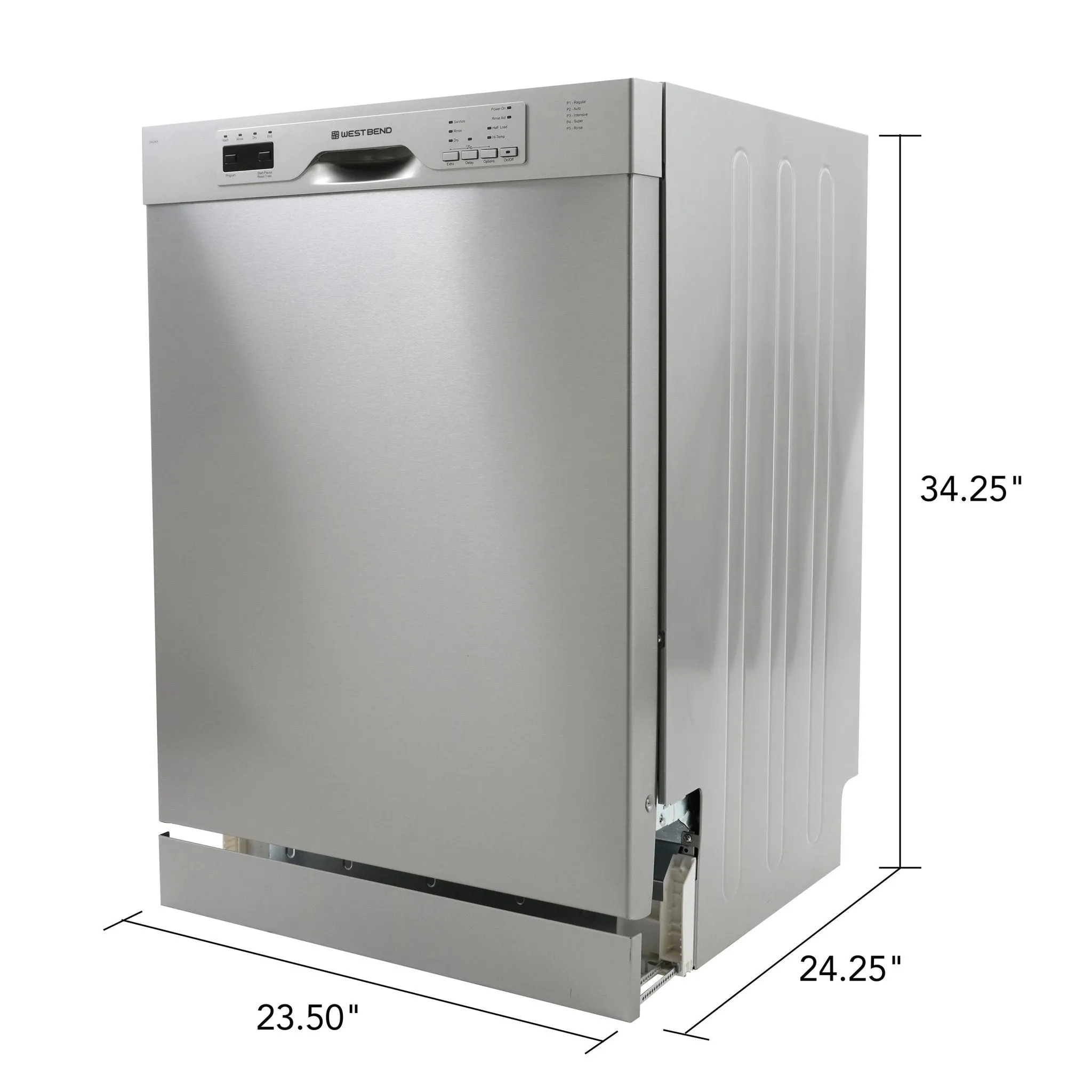 West Bend 24" Built In Dishwasher