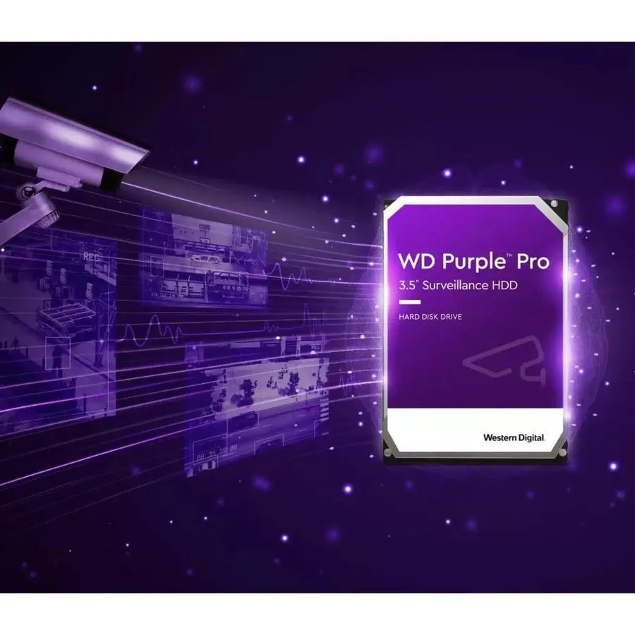 Western Digital WD101PURP 10TB 256MB Cache WD Purple Pro Surveillance Hard Drive
