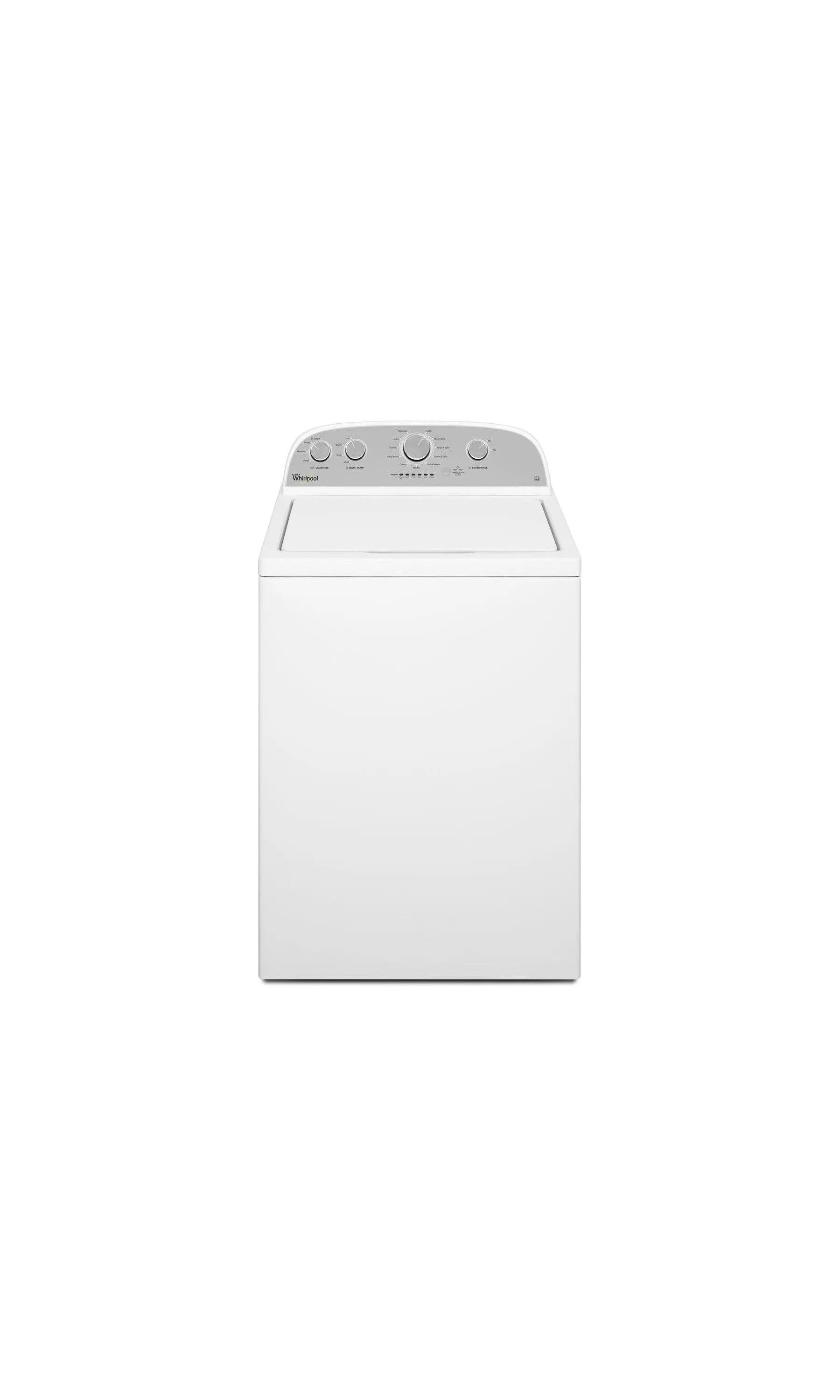 Whirlpool 27" Top Load High Efficiency (HE) Washer w/Self Clean Cycle and Knob Control 3.5 cu.ft. WTW4815