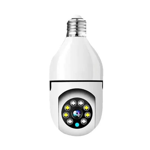 Wi-Fi Security Camera, Full Color Night Vision, Human Tracking, Two-Way Audio, Zoom Function, 1080p HD, Remote Access, Alexa and Google Compatible
