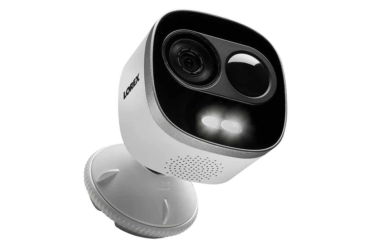 WiFi HD Outdoor Camera with Motion Activated Bright White Light, Two Way Audio, 65FT Night Vision (6-pack)