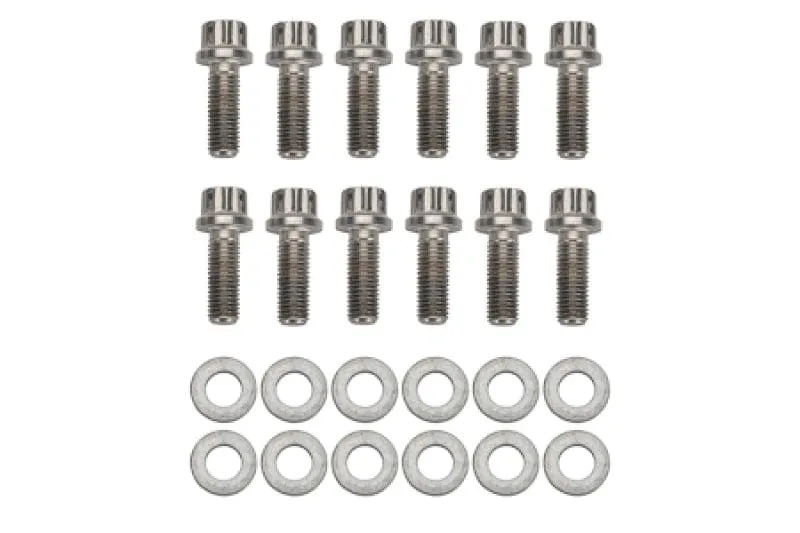 Wilwood Bolt Kit - Hat/Rotor 1/4-28x.75 12 Pt Stainless