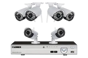 Wireless Camera System with 6 Cameras and 8 Channel DVR