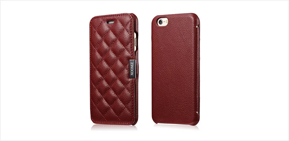 XOOMZ for iPhone 6 Plus 5.5 inch Genuine Flip Cover Shell Case