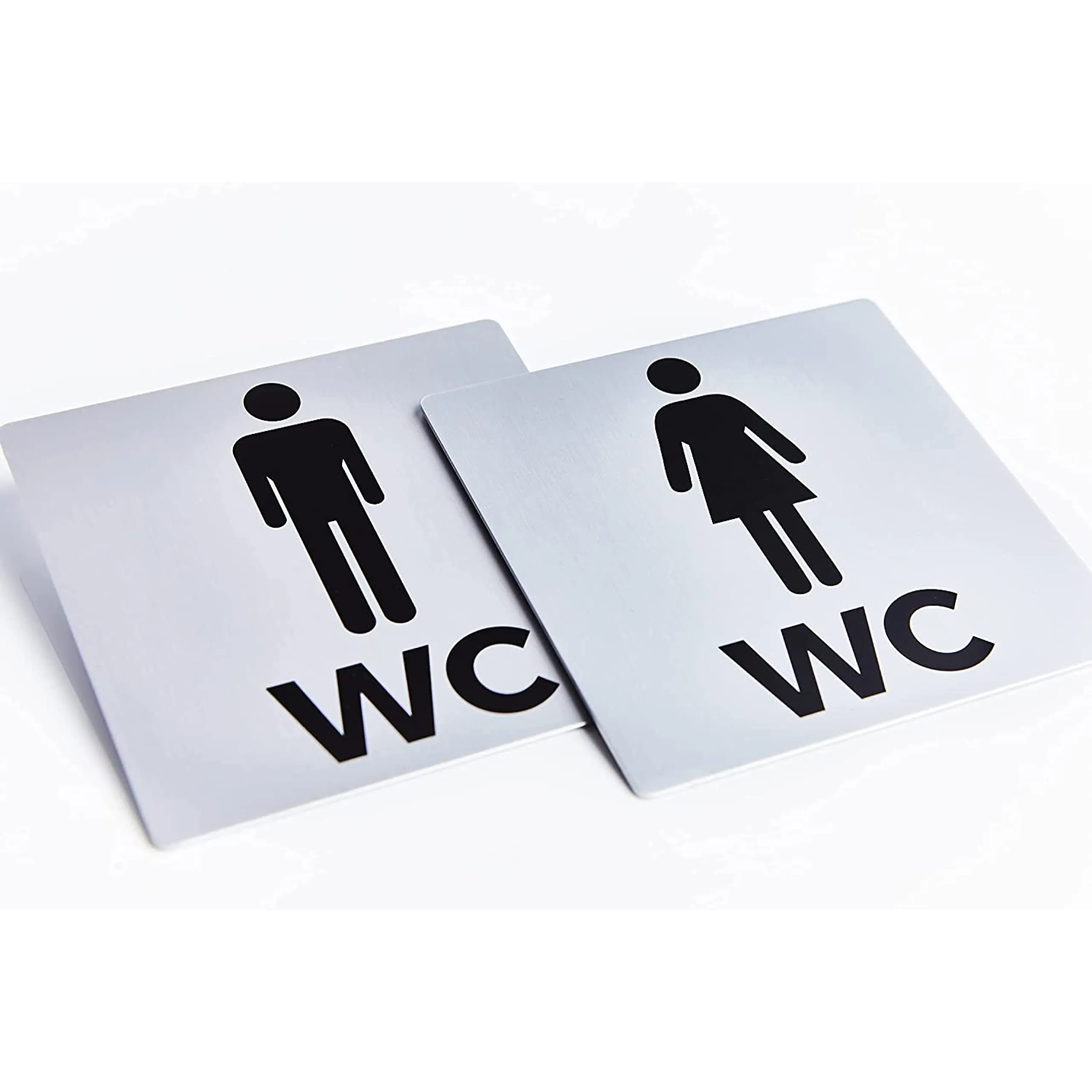 Xxl Toilet Signs Selfadhesive  Male And Female Bathroom Signs  Men And Women