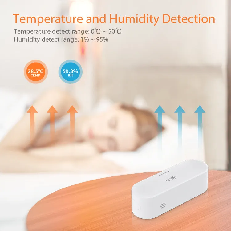 Zigbee Temp Humidity looks great AA battery or USB powered